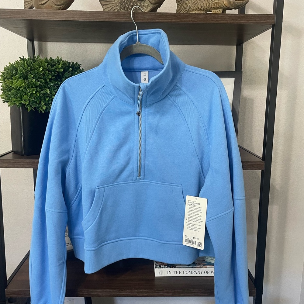 NWT Lululemon Scuba Oversized Funnel Neck M/L